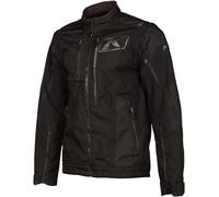 Klim Dakar Chaqueta textil de la motocicleta, negro, Talla M