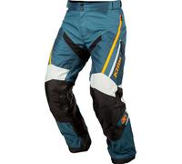Klim Dakar OTB, pantalones textiles 34 male Petróleo/Negro/Gris Claro/Naranja