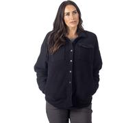 Klim Darby Canyon Chaqueta camisa de forro polar para mujer, negro, tamaño L