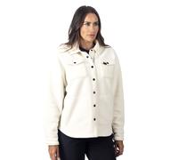 Klim Darby Canyon Chaqueta camisa de forro polar para mujer, blanco, tamaño M
