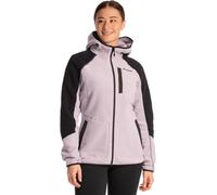 Klim Darby Canyon Sudadera con cremallera de forro polar para mujer, negro-lila, tamaño S