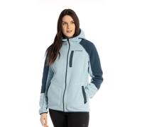 Klim Darby Canyon, sudadera con cremallera mujer M female Azul Claro/Petróleo