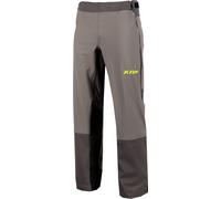 Klim Enduro S4, pantalones textiles impermeables 40 male Gris/Gris Oscuro/Verde Neón