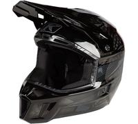 Klim F3 Carbon Pro Casco de motocross, negro/carbono, Talla XXL (62/63)