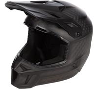 Klim F3 Carbon Wraith Casco de moto de nieve, negro, Talla XL (60/61)