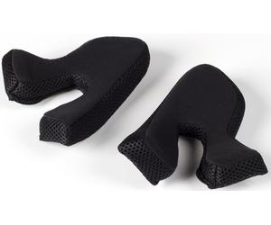 Klim F3 SM-LG Almohadillas para mejillas, negro, tamaño 25 mm para Hombres