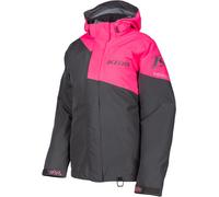 Klim Fuse Chaqueta para motonieve para damas, gris-rosa, tamaño S para Mujer
