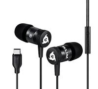 KLIM Fusion C Auriculares USB-C con Micrófono, Intraurales para Phone