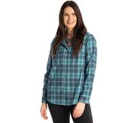 Klim Ginny Mountain Stretch Sudadera de franela para mujer, azul, tamaño L