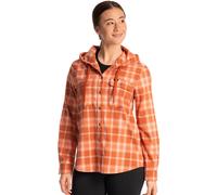 Klim Ginny Mountain Stretch Sudadera de franela para mujer, naranja, tamaño XL