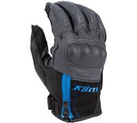 KLIM Guantes Induction Asphalt / Electric Blue Lemonade L