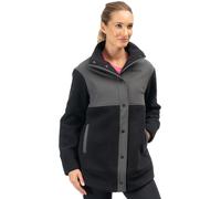 Klim High Pile Mountain Chaqueta de forro polar para mujer, negro-gris, tamaño XL
