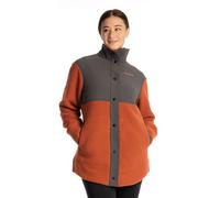 Klim High Pile Mountain, chaqueta textil mujer S female Naranja Oscuro/Gris Oscuro