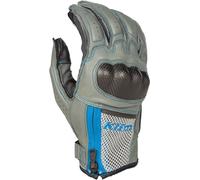 Klim Induction 2023 Guantes de motocicleta, gris-azul, tamaño 2XL