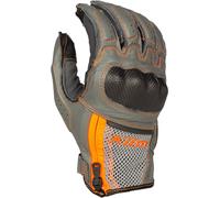 Klim Induction 2023 Guantes de motocicleta, gris-naranja, tamaño 2XL