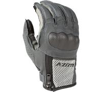 Klim Induction 2023 Guantes de motocicleta, negro-gris-plata, tamaño S