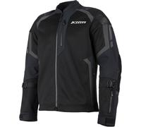 Klim Induction Pro 2025 Chaqueta de malla de moto perforada de cuero/textil, negro, tamaño S para Hombres