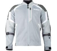 Klim Induction Pro, chaqueta textil M male Gris Claro/Blanco/Gris