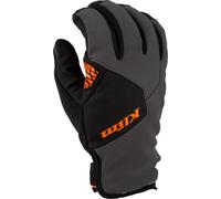 Klim Inversion Insulated Guantes de moto, gris-naranja, tamaño L para Hombres