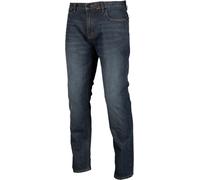 Klim K Fifty 2 Straight Cut Vaqueros de moto, azul oscuro, Talla Long 36