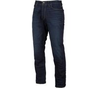 Klim K Forty 2 Straight Stretch Denim Vaqueros de moto, azul, tamaño 38 para Hombres