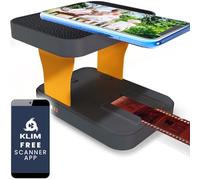 KLIM K2 Escáner de Negativos Y Diapositivas 35 MM - Nuevo - Kit Digitalizador de Diaposistivas Y Escaner Fotos - Tu Propia Digitalización para Negativos en Casa con Tu Móvil - Amber