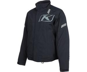 Klim Keweenaw 2025 Chaqueta impermeable para motos de nieve, negro/gris, Talla XXL