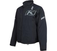 Klim Keweenaw 2025 Chaqueta impermeable para motos de nieve, negro-gris, tamaño XL para Hombres