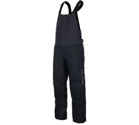 Klim Keweenaw 2025 Pantalones con tirantes impermeables para motos de nieve, negro-gris, tamaño M para Hombres