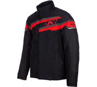 Klim Klimate 2022 Chaqueta para moto de nieve, negro-rojo, tamaño XL para Hombres