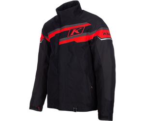 Klim Klimate 2022 Chaqueta para moto de nieve, negro-rojo, tamaño XL para Hombres