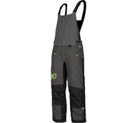 Klim Klimate 2022 Pantalones baberos para motos de nieve, negro-gris, tamaño M para Hombres