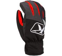 Klim Klimate Short Guantes, rojo, tamaño S para Hombres