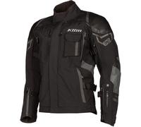Klim Kodiak Chaqueta textil de motocicleta, negro-gris, tamaño 50 para Hombres