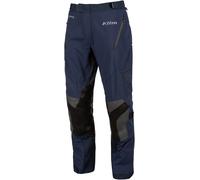 Klim Kodiak Pantalones textiles de motocicleta, azul oscuro, Talla 48