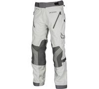 Klim Kodiak Pantalones textiles de motocicleta, gris, Talla 48
