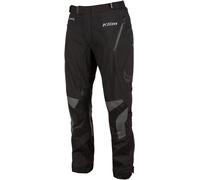 Klim Kodiak Pantalones textiles de motocicleta, negro/gris, Talla 102