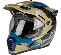 Klim Krios Pro Casco de motocross, negro-marrón, tamaño M para Hombres