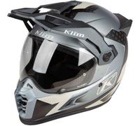 Klim Krios Pro Charger ECE/DOT Carbon Casco de Enduro, negro-gris, tamaño 3XL para Hombres