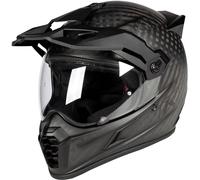 Klim Krios Pro ECE/DOT, casco de aventura M female Negro Mate