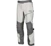 Klim Latitude Pantalones textiles de motocicleta, Gris claro/gris oscuro, Talla 30