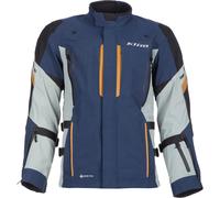 Klim Latitude Rogue Gore-Tex Chaqueta textil para motocicletas, Azul, Talla M