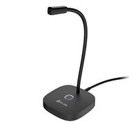 KLIM Lingo - Micrófono USB para PC y Mac + Amplia compatibilidad y fácil de Usar + con botón de Silencio + Micrófono de grabación Profesional de Alta definición - Nueva VERSIÓN