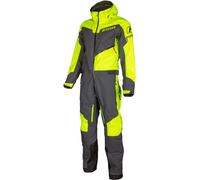 Klim Lochsa Traje de moto de nieve de una pieza, Gris/amarillo neón, Talla M