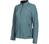 Klim Marrakesh Chaqueta textil de la motocicleta de las señoras, azul, tamaño 2XL para Mujer