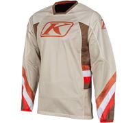 Klim Mojave 2023 Maillot de motocross, beige, tamaño M para Hombres