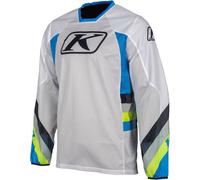 Klim Mojave 2023 Maillot de motocross, gris-azul, tamaño L para Hombres