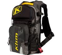 Klim Nac Pak, mochila de hidratación Talla única male Gris/Amarillo