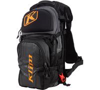 Klim Nac Pak Mochila, negro/naranja/gris, Talla única
