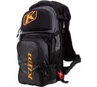 Klim Nac Pak, mochila Talla única male Gris Oscuro/Negro/Naranja